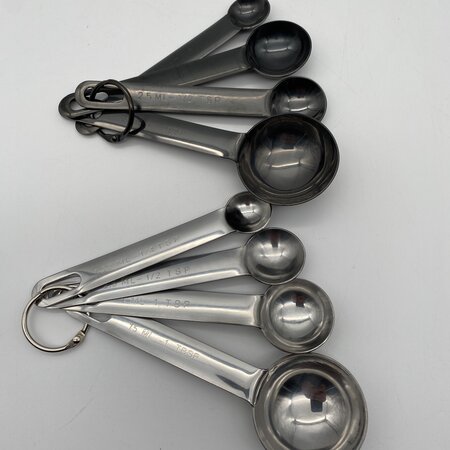 Hobby Kaas Maatlepel set stijlvol zilverkleur