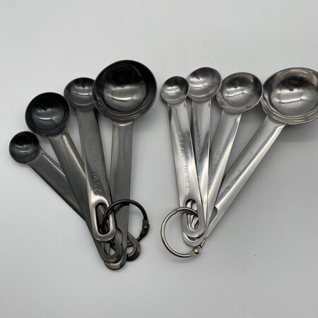 Hobby Kaas Maatlepel set stijlvol zilverkleur