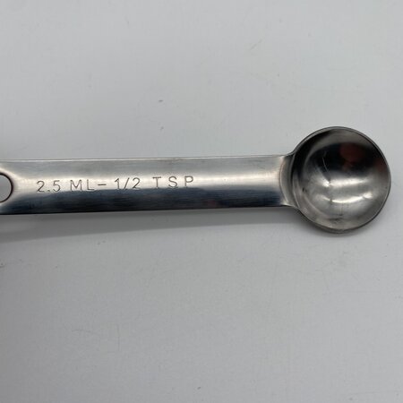 Hobby Kaas Maatlepel set stijlvol zilverkleur