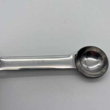 Hobby Kaas Maatlepel set stijlvol zilverkleur