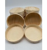 Eigen merk Camembert houten doosjes | 10 stuks
