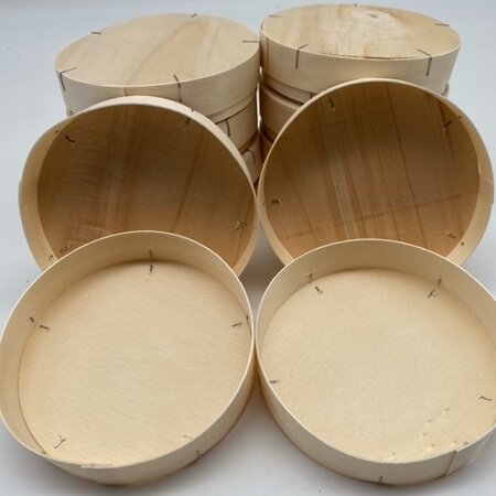 Eigen merk Camembert houten doosjes | 10 stuks