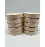Eigen merk Camembert houten doosjes | 10 stuks