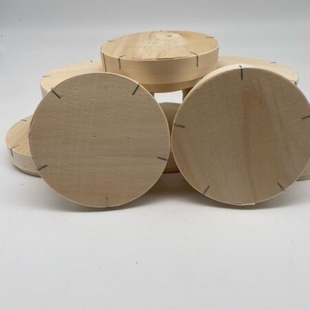 Eigen merk Camembert houten doosjes | 10 stuks