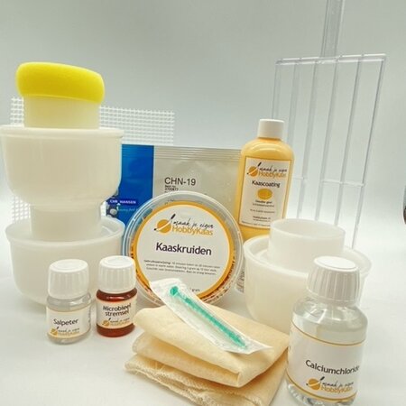 Hobby Kaas Zelf kruidenkaas maken | Complete set
