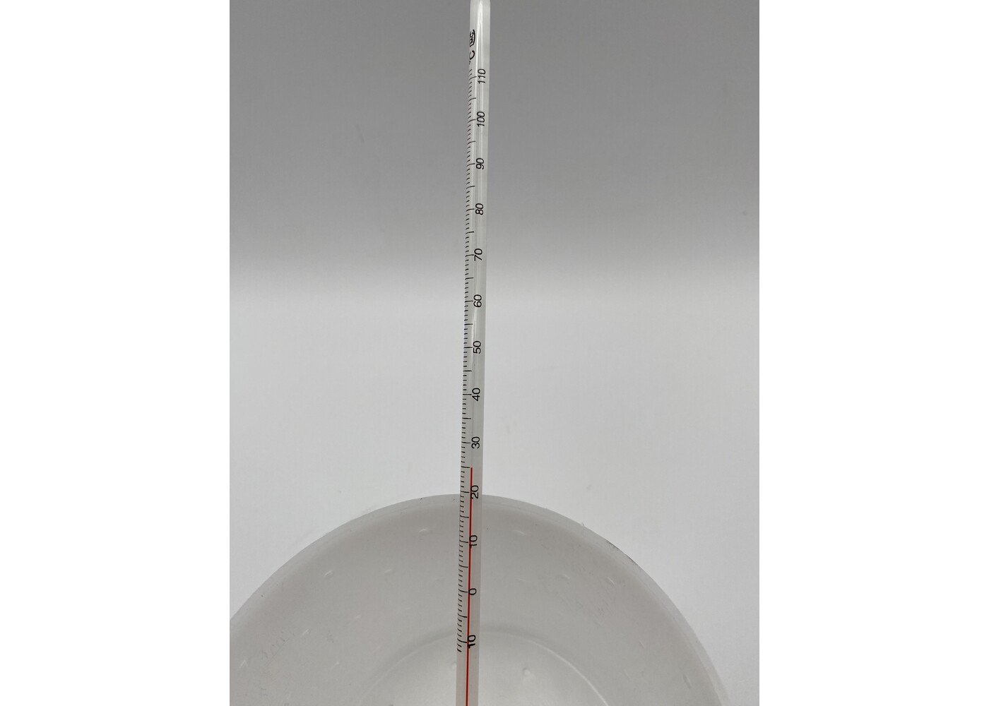 Hobby Kaas Thermometer 29 cm | 10-110 graden | Pasteur thermometer