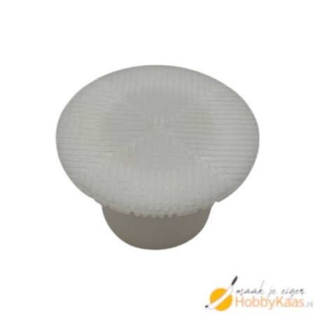Hobby Kaas Cilinder kaasvorm met volger | 1 kg | Micro perforaties | Franse kaas