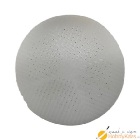 Hobby Kaas Cilinder kaasvorm met volger | 1 kg | Micro perforaties | Franse kaas