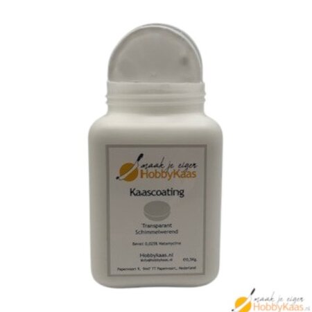 Hobby Kaas Transparante kaascoating met natamycine – schenkpot 500 g inclusief spons