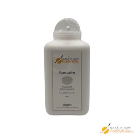 Hobby Kaas Transparante kaascoating met natamycine – schenkpot 1 kg inclusief spons