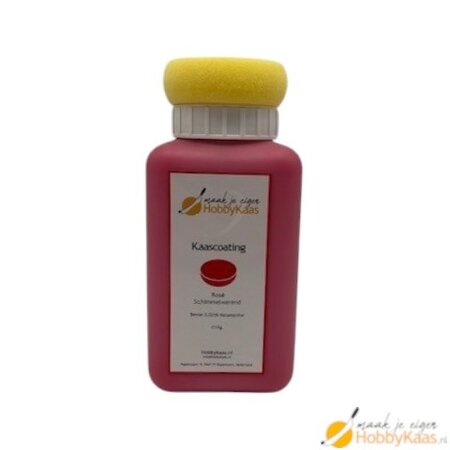 Hobby Kaas Rode kaascoating met natamycine – schenkpot 1 kg inclusief coatingspons