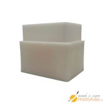 Rechthoekige kaasvorm met volger | 1 kg