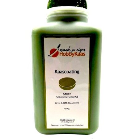 Hobby Kaas Kaascoating Groen | 1kg | Schimmelwerend