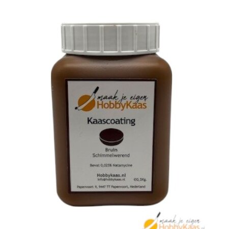 Hobby Kaas Kaascoating bruin | 0.5 KG | Schimmelwerend