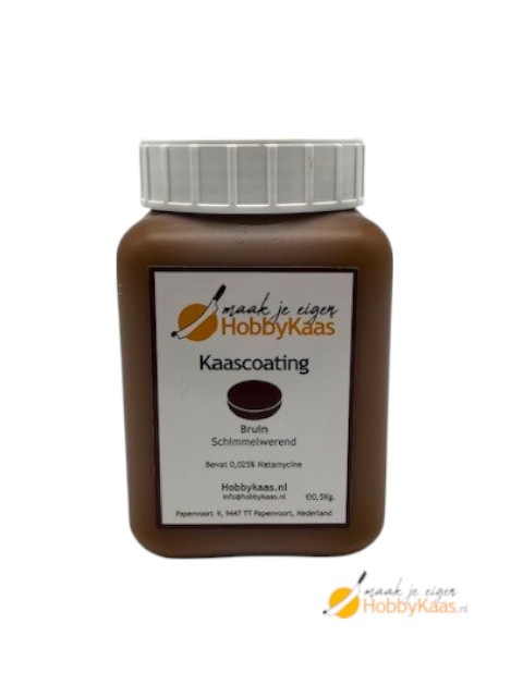 Hobby Kaas Kaascoating bruin | 0.5 KG | Schimmelwerend