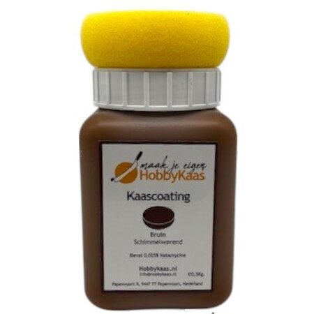Hobby Kaas Kaascoating bruin | 0.5 KG | Schimmelwerend