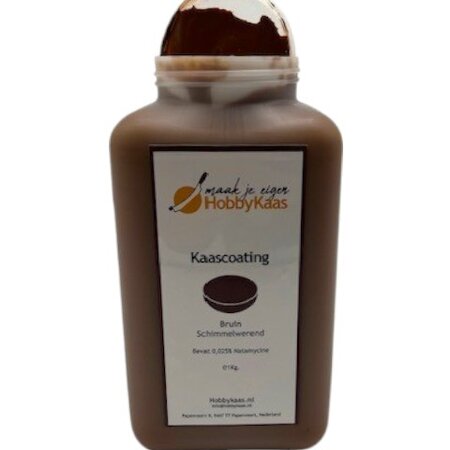 Hobby Kaas Kaascoating Bruin | 1kg | Schimmelwerend