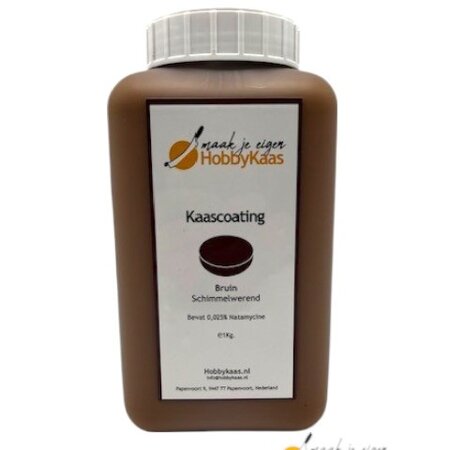 Hobby Kaas Kaascoating Bruin | 1kg | Schimmelwerend