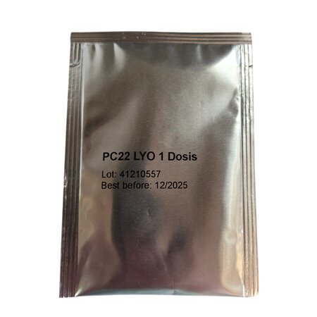 Eigen merk Penicillium candidum PC22 1D | Stabiele witschimmel voor Brie & Camembert