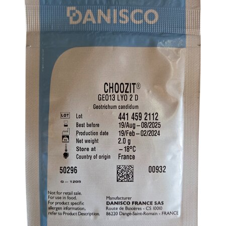 Choozit GEO13 LYO | 2D | Geotrichum Candidum
