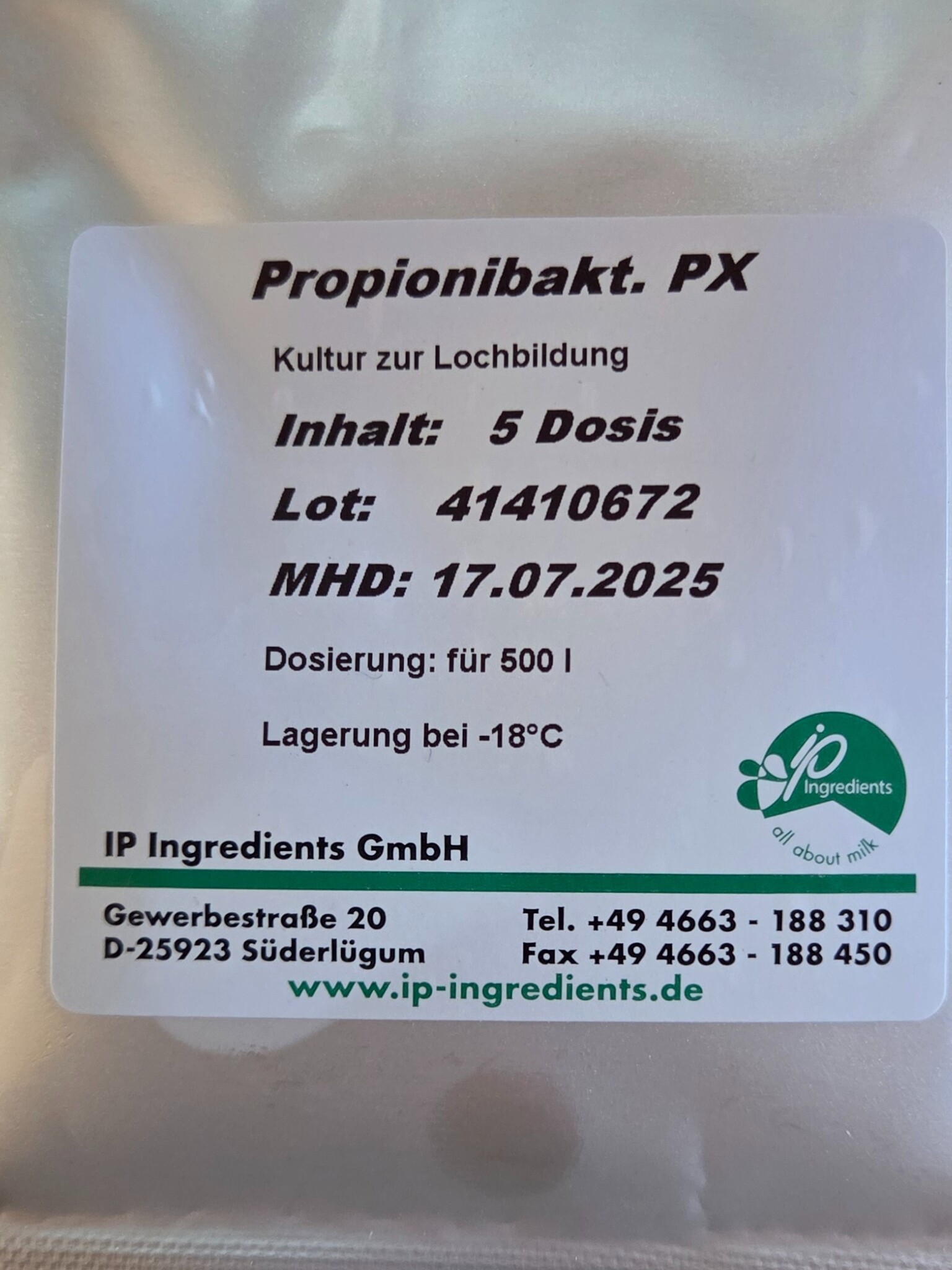 Propioni bacterie – Voor gatenkaas, Emmentaler & Gruyère