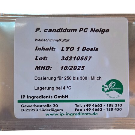 Penicillium candidum Neige 1D | Witschimmel voor Brie & Camembert