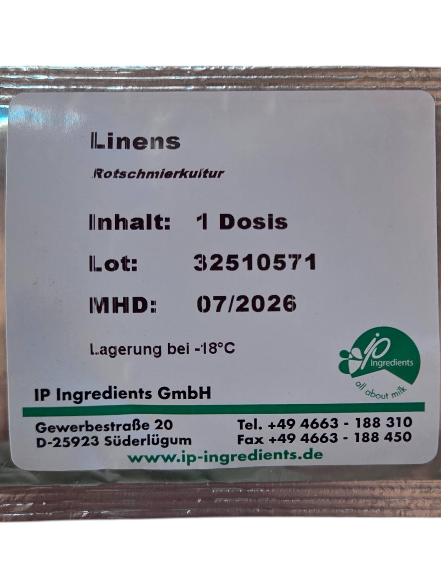 Brevibacterium linens | Roodflora kaas cultuur