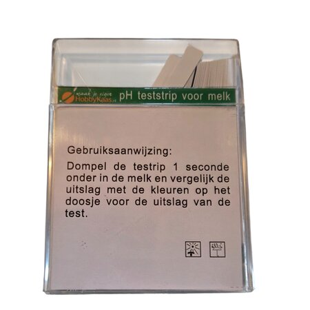 Hobby Kaas PH test strips voor zuursel en yoghurt