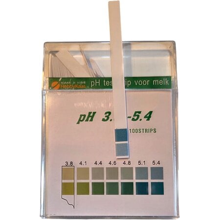 Hobby Kaas PH test strips voor zuursel en yoghurt