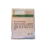 Eigen merk PH test strips voor kaasmelk