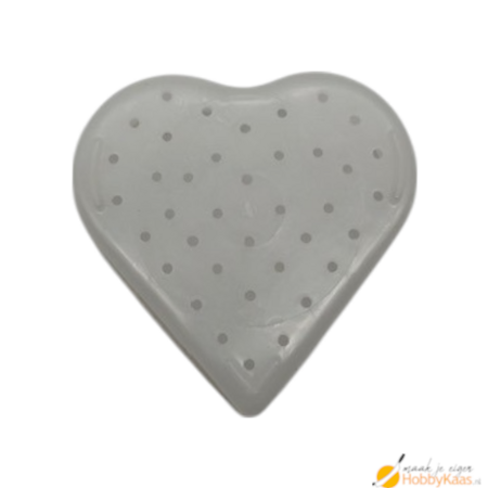 Eigen merk Kaasvorm hartje