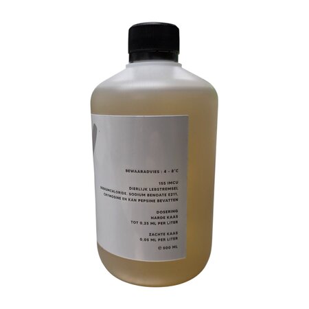 Hobby Kaas Lebstremsel 500 ml – Voordeelverpakking voor regelmatig kaasmaken