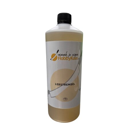 Hobby Kaas Lebstremsel 1 liter – Grootverpakking voor vaak kaasmaken