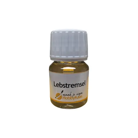 Hobby Kaas l Dierlijk stremsel 30 ml met doseerspuit – Voor zelf kaas maken