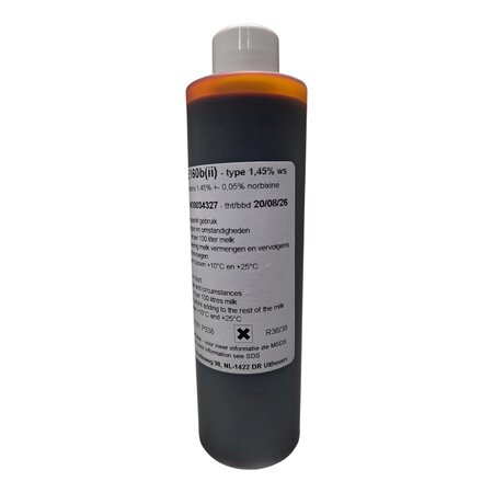 Rademaker Annatto kleurstof 250 ml – Natuurlijke kaaskleurstof met 1,45% norbixine