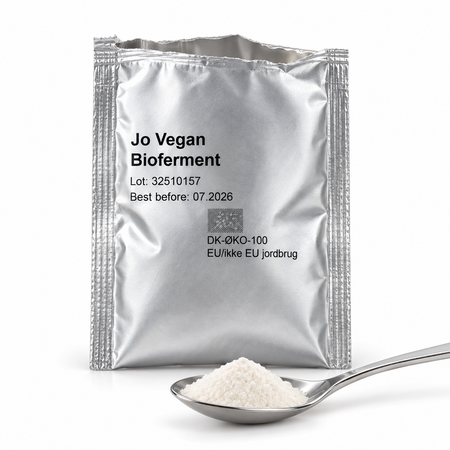 Eigen merk Jo Vegan Bioferment | Vegan yoghurt starter voor plantaardige yoghurt