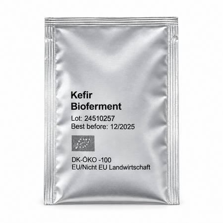 Eigen merk Bioferment Kefir startercultuur – zelf 1 liter melkkefir maken