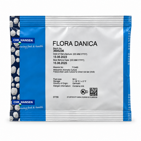 CHR Hansen CHR Hansen Flora Danica DVS 50U | Aromatische multifunctionele LD-cultuur