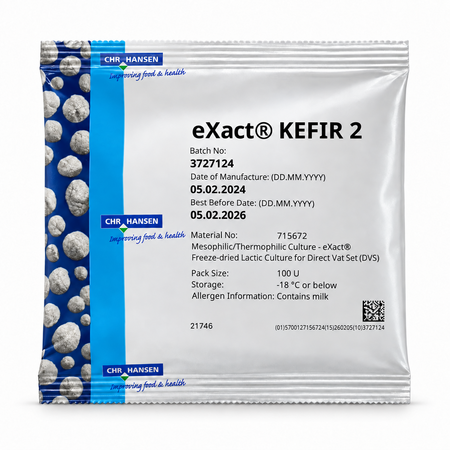 CHR Hansen eXact® KEFIR 2 100U – professionele DVS-kefircultuur van Chr. Hansen