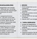 Eigen merk Digitale precisieweegschaal voor zuursel – aflezing per 0,01 gram