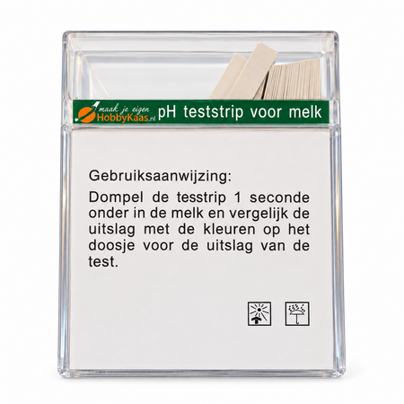 Hobby Kaas pH-strips 3,8–5,4 voor yoghurt, zuursel & kefir
