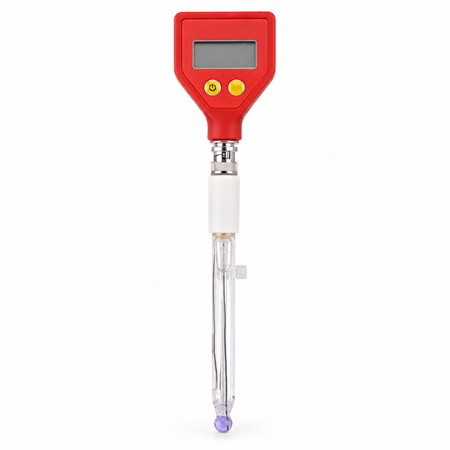 Eigen merk Digitale pH-meter met verwisselbare glaselektrode voor kaasmelk en zuivel