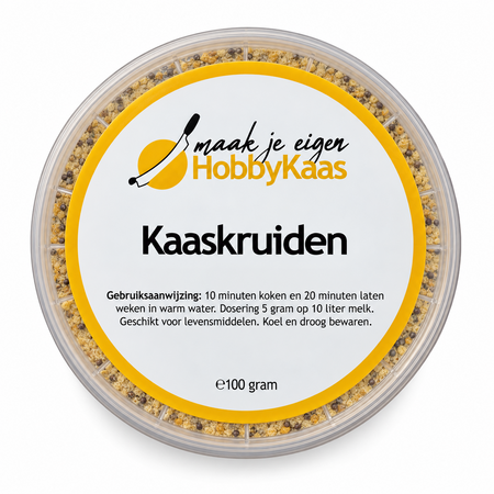 Hobby Kaas Mosterdmelange – kaaskruiden voor zelfgemaakte mosterdkaas | 100 gram