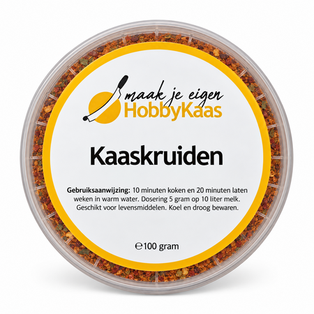 Hobby Kaas Piri-piri-kaaskruidenmix – voor pittige, zelfgemaakte kruidenkaas | 100 gram