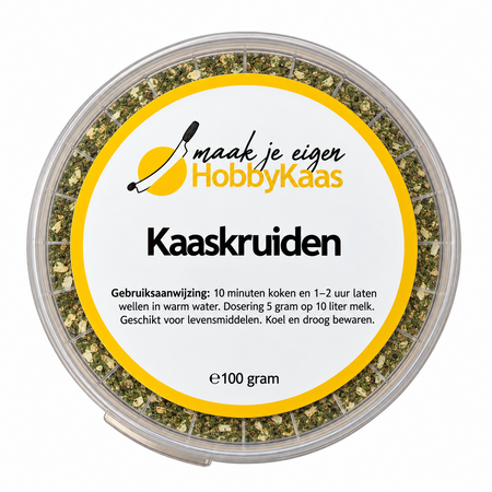 Hobby Kaas Pikante kruidenmelange – kaaskruiden met peterselie, ui, knoflook, peper en kerrie – 100 gram