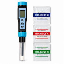 Digitale pH-meter met prik-elektrode voor kaas