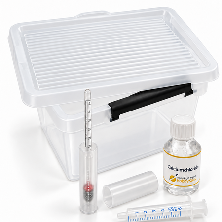 Eigen merk Pekelbad 10 liter met pekelweger & calciumchloride