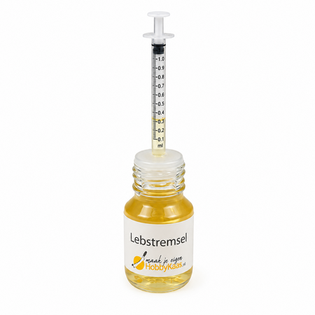 Eigen merk 1 ml doseerspuit – nauwkeurig doseren van stremsel, salpeter en calciumchloride