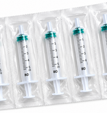 5 ml doseerspuit – nauwkeurig doseren van stremsel, salpeter en calciumchloride
