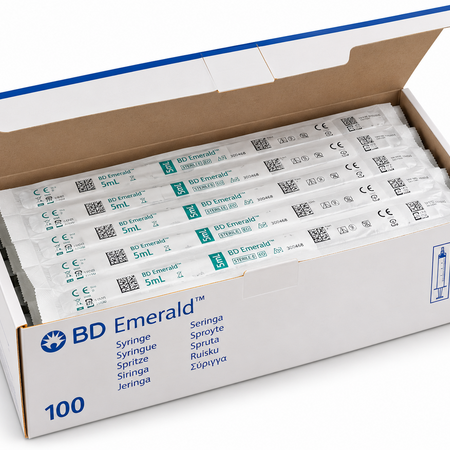 5 ml doseerspuit – nauwkeurig doseren van stremsel, salpeter en calciumchloride